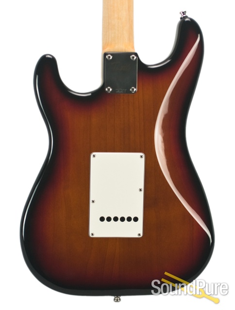 Tuttle Custom Classic S 3-Tone Sunburst HSS #227 - Used — image 9
