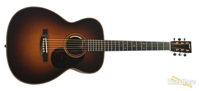 Bourgeois DB Signature "00" Sunburst Acoustic #6823 - Used — image 4