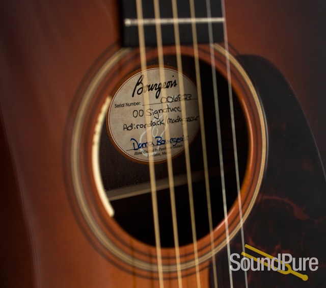 Bourgeois DB Signature "00" Sunburst Acoustic #6823 - Used — image 6