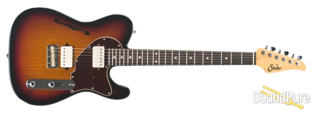Suhr Alt T Pro 3-Tone Burst HH IRW Electric #JS3A3Q — image 4