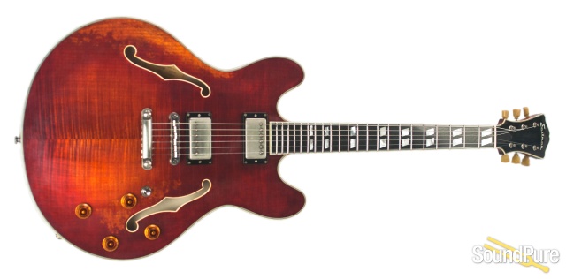 Eastman T59/V Thinline Semi-hollow Electric #16651144 — image 4