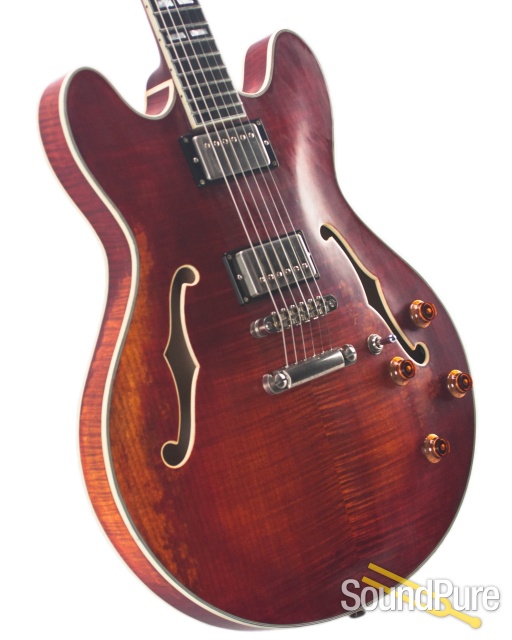 Eastman T59/V Thinline Semi-hollow Electric #16651144 — image 7