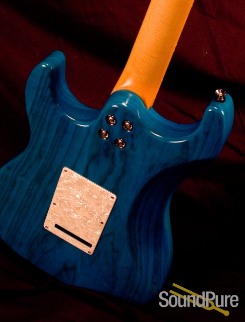 Melancon Pro Artist Aqua sn 1433 Electric Guitar — image 3
