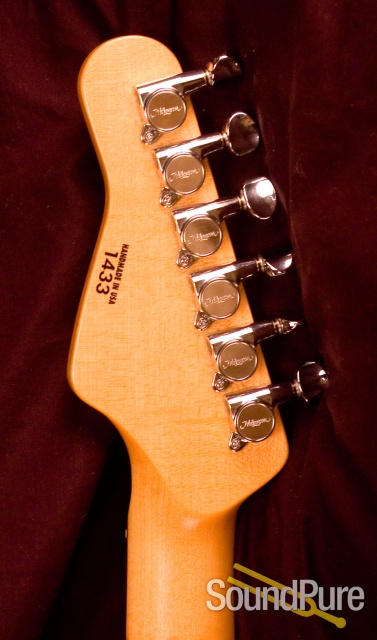 Melancon Pro Artist Aqua sn 1433 Electric Guitar — image 4