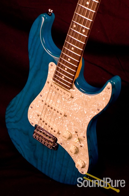 Melancon Pro Artist Aqua sn 1433 Electric Guitar — image 5