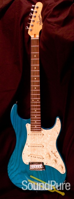 Melancon Pro Artist Aqua sn 1433 Electric Guitar — image 8