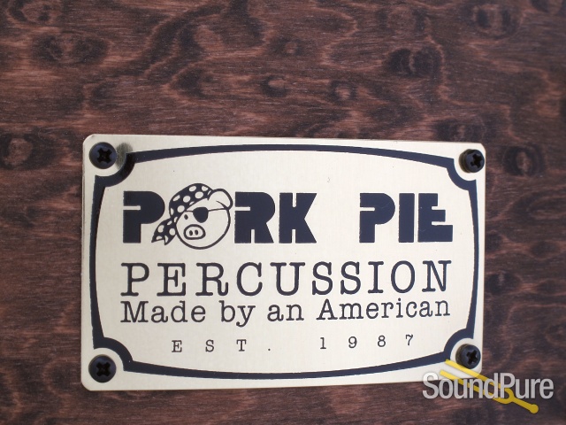 Pork Pie 7x13 Brandied Peach Maple Snare Drum-Walnut Oil — image 2