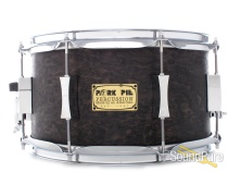 Pork Pie 7x13 Brandied Peach Maple Snare Drum-Ebony Oil Pork Pie 7x13 Brandied Peach Maple Snare Drum-Ebony Oil