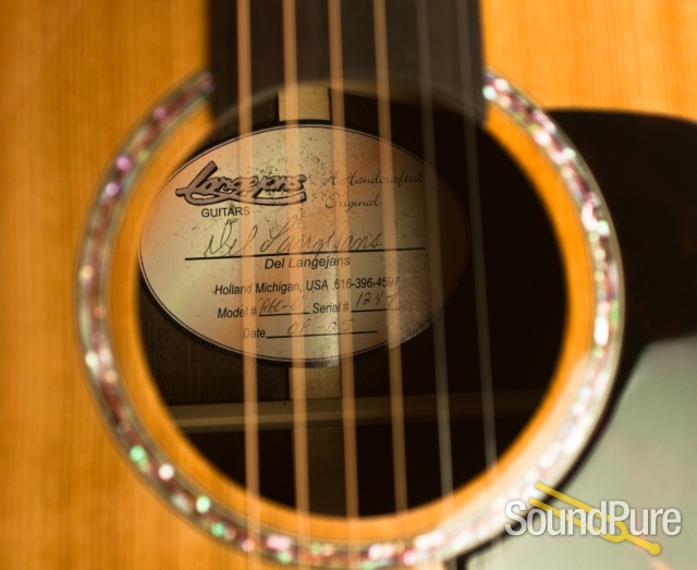 Langejans RGC-6 Acoustic/Electric #1247 - Used — image 6