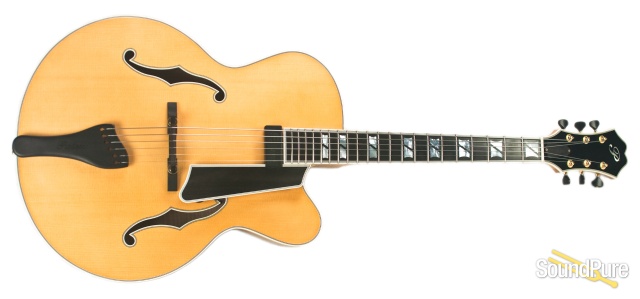 Palen 17" Natural Blonde Archtop #62 - Used — image 4