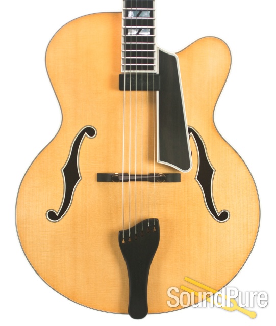 Palen 17" Natural Blonde Archtop #62 - Used — image 1