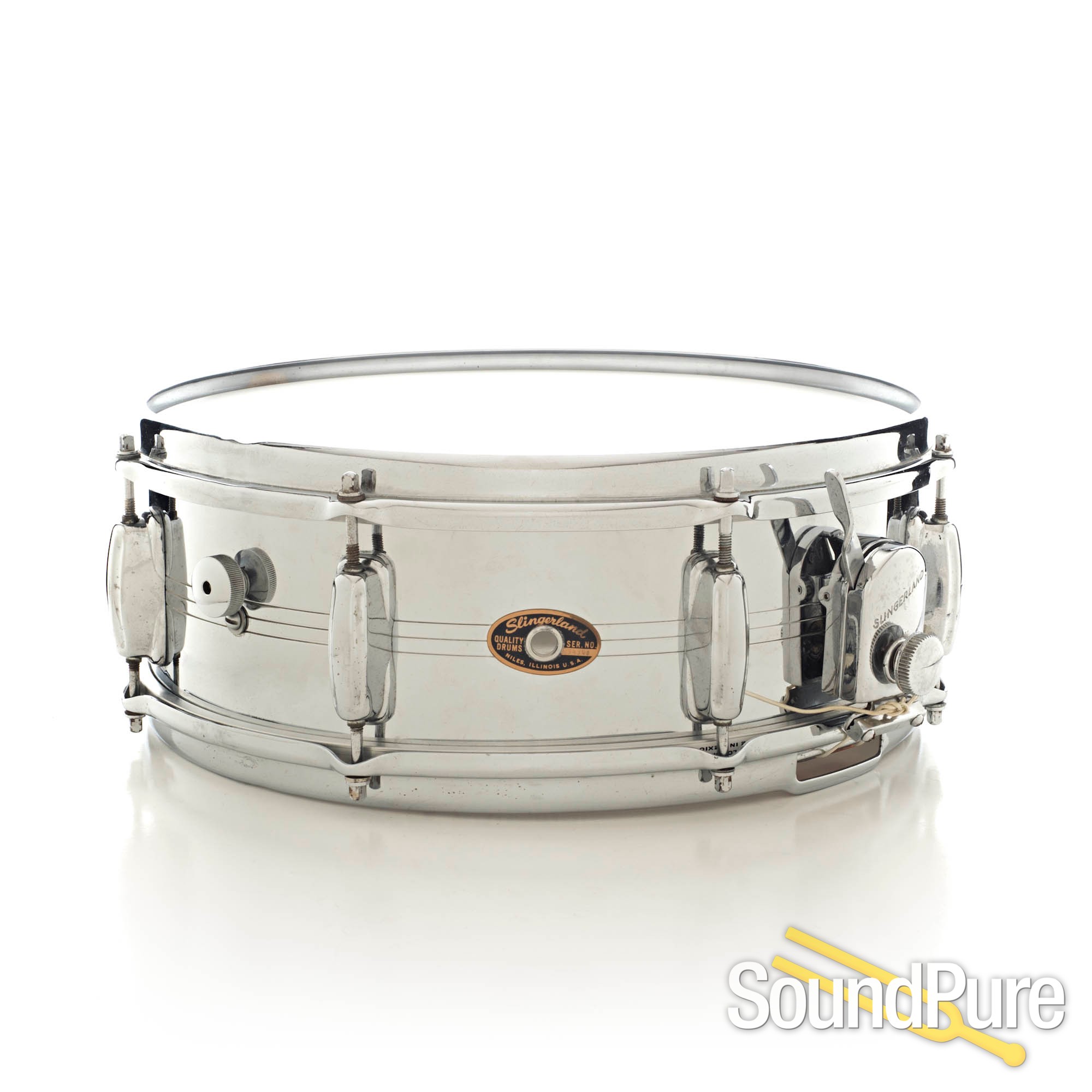 Slingerland 5x14 COB Gene Krupa Sound King Snare Drum 