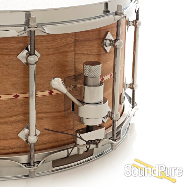 Craviotto 6.5x14 Cherry Custom Snare Drum 30/30 — image 5