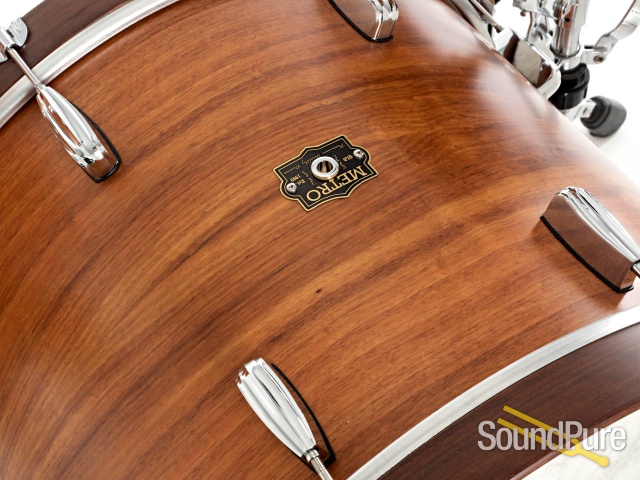 Metro 3pc Tasmanian Blackwood Drum Set-Wood Hoops — image 4