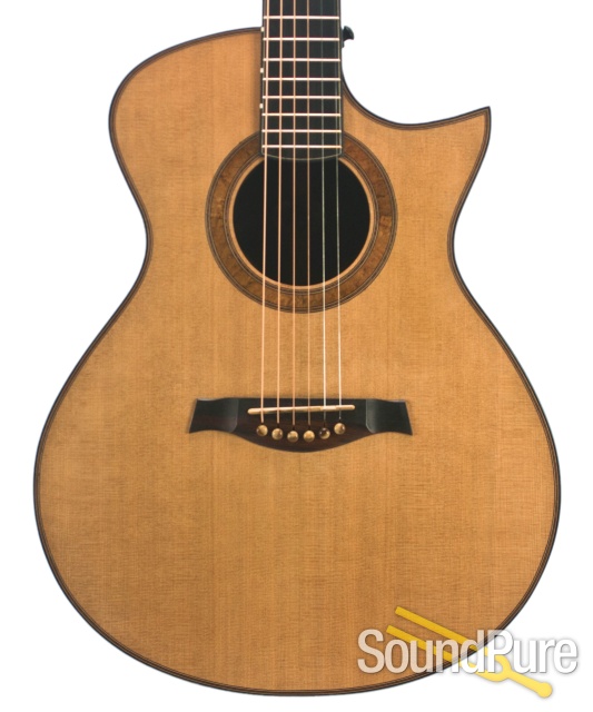Hatcher Greta Red Cedar/Brazilian RW Acoustic - Used — image 1