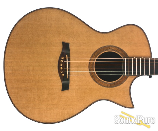 Hatcher Greta Red Cedar/Brazilian RW Acoustic - Used — image 8