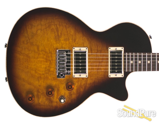 Anderson Hollow Bobcat Trans Amber - Tobacco Burst 04-24-17P — image 5
