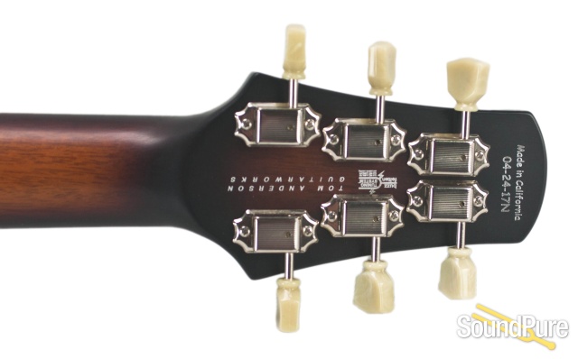 Anderson Hollow Bobcat Trans Amber - Tobacco Burst 04-24-17P — image 7
