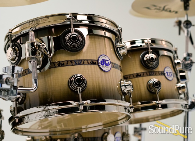DW 6pc Collectors Exotic 45th Anniversary Drum Set — image 4
