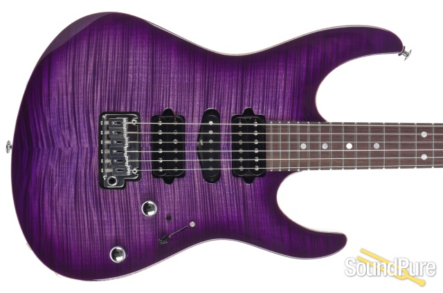 Suhr Modern Trans Purple Burst Electric Guitar #JS6T1E — image 9