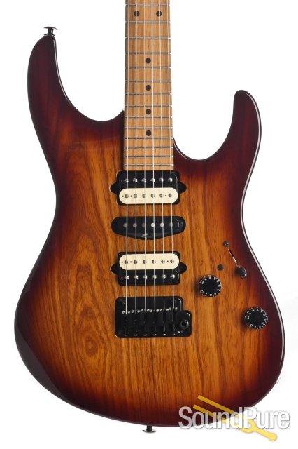 Suhr Custom Modern Dark Brown Burst Electric #JS5J2T — image 1