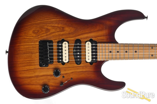 Suhr Custom Modern Dark Brown Burst Electric #JS5J2T — image 5