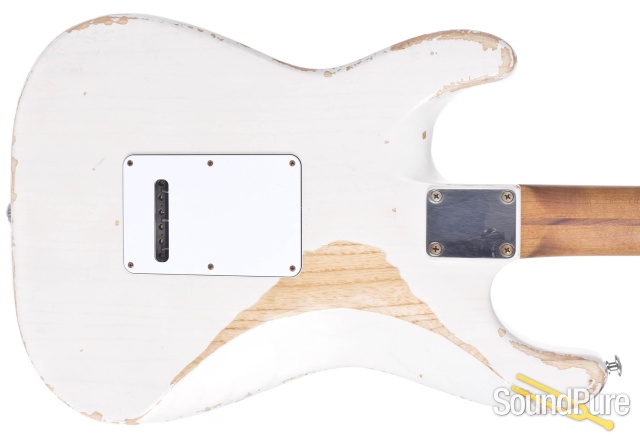 Suhr Custom Classic Antique Trans White SSS #JS8A3H — image 3