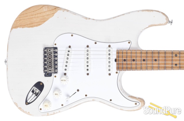 Suhr Custom Classic Antique Trans White SSS #JS8A3H — image 5