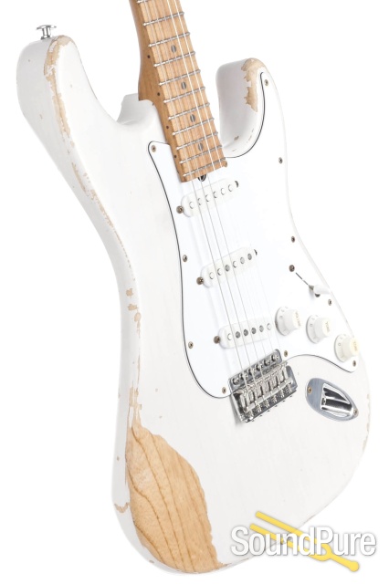 Suhr Custom Classic Antique Trans White SSS #JS8A3H — image 7