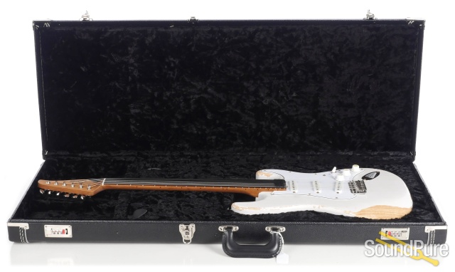 Suhr Custom Classic Antique Trans White SSS #JS8A3H — image 9