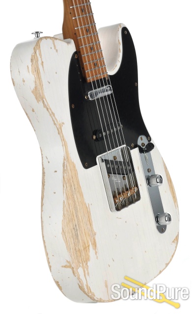 Suhr Custom Classic T Antique Trans White SSS #JS1U1H — image 3