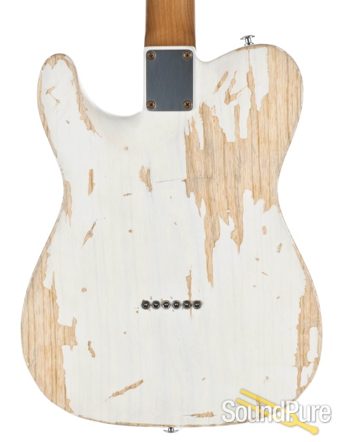 Suhr Custom Classic T Antique Trans White SSS #JS1U1H — image 4