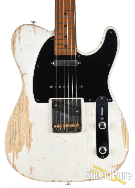 Suhr Custom Classic T Antique Trans White SSS #JS1U1H — image 1
