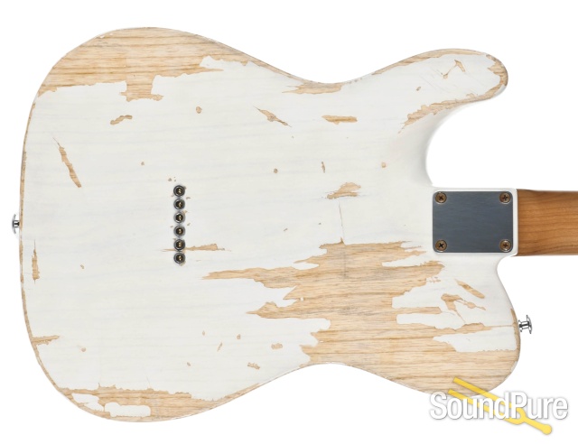 Suhr Custom Classic T Antique Trans White SSS #JS1U1H — image 6