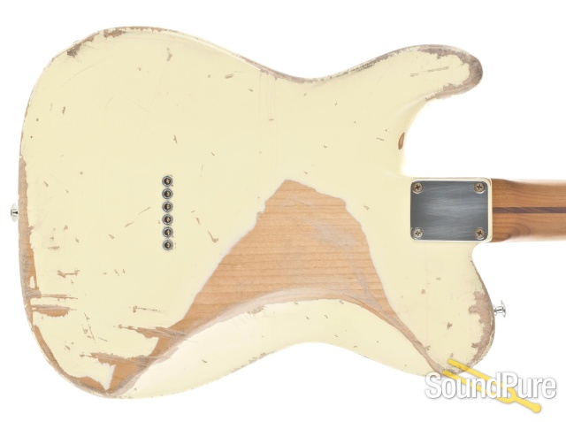 Suhr Custom Classic T Antique Vintage White Electric #JS9L8F — image 4