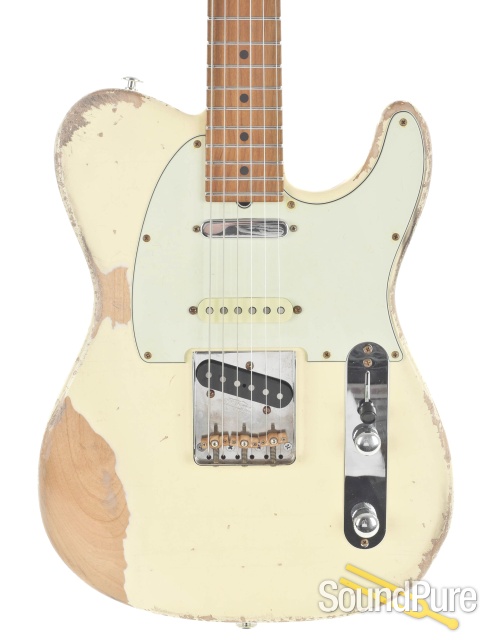 Suhr Custom Classic T Antique Vintage White Electric #JS9L8F — image 1