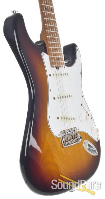 Suhr Custom Classic Antique 2-Tone Tobacco Burst SSS #JS0D1R — image 4