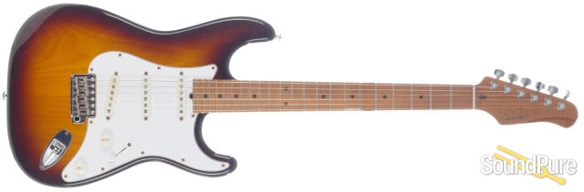 Suhr Custom Classic Antique 2-Tone Tobacco Burst SSS #JS0D1R — image 8