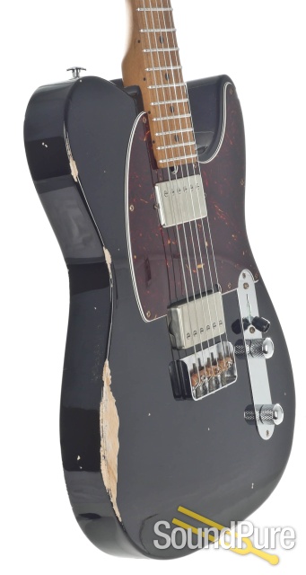Suhr Custom Classic T Antique Black HH Electric #JS6M3U — image 4