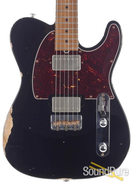 Suhr Custom Classic T Antique Black HH Electric #JS6M3U — image 1