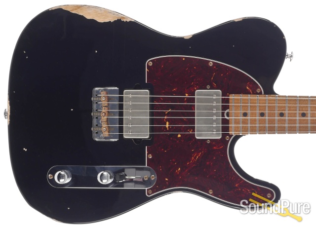 Suhr Custom Classic T Antique Black HH Electric #JS6M3U — image 5