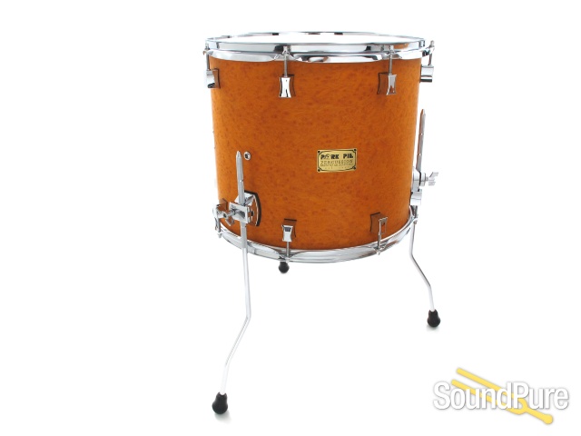 Pork Pie 4pc Maple Drum Set- Brandied Peach-Orange Oil — image 7