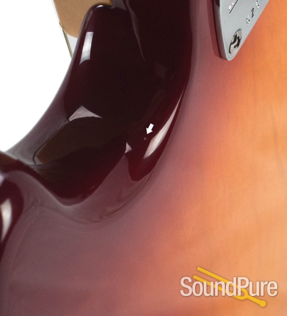 Fender CS Custom Classic Jazz 5 Cherry Sunburst Bass - Used — image 12