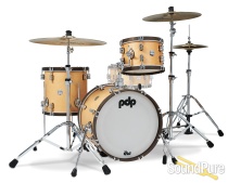 PDP 3pc Concept Maple Classic Wood Hoop Bop Drum Set-Natural PDP 3pc Concept Maple Classic Wood Hoop Bop Drum Set-Natural