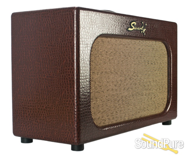 Swart Mod 84 Brown Alligator 1x12  Creamback Combo - Used — image 2