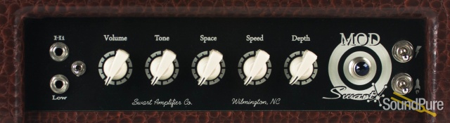 Swart Mod 84 Brown Alligator 1x12  Creamback Combo - Used — image 3