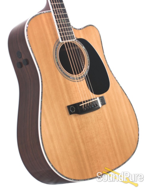 Martin DC Aura Custom Natural Cutaway Dread #1598333 - Used — image 7