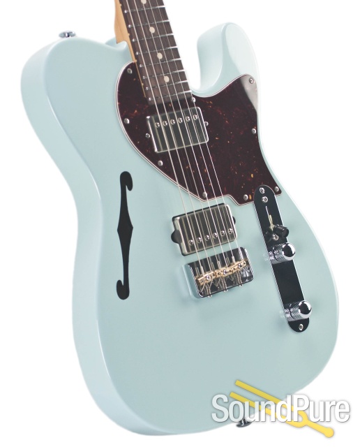 Suhr Alt T Pro Sonic Blue IRW HH Electric Guitar — image 5