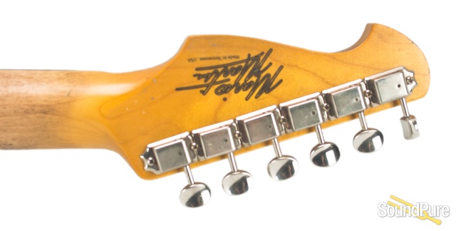 Mario Guitars S-Style Vintage White SSS IRW Electric #317241 — image 5