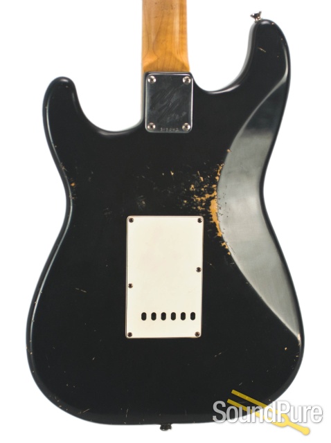 Mario Guitars S-Style Black SSS IRW Electric #317242 — image 9